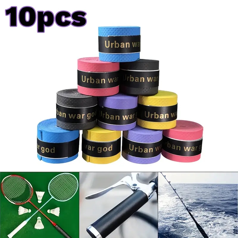 Badminton Grip Tape - شريط لاصق للريشة الطائرة والتنس وصيد