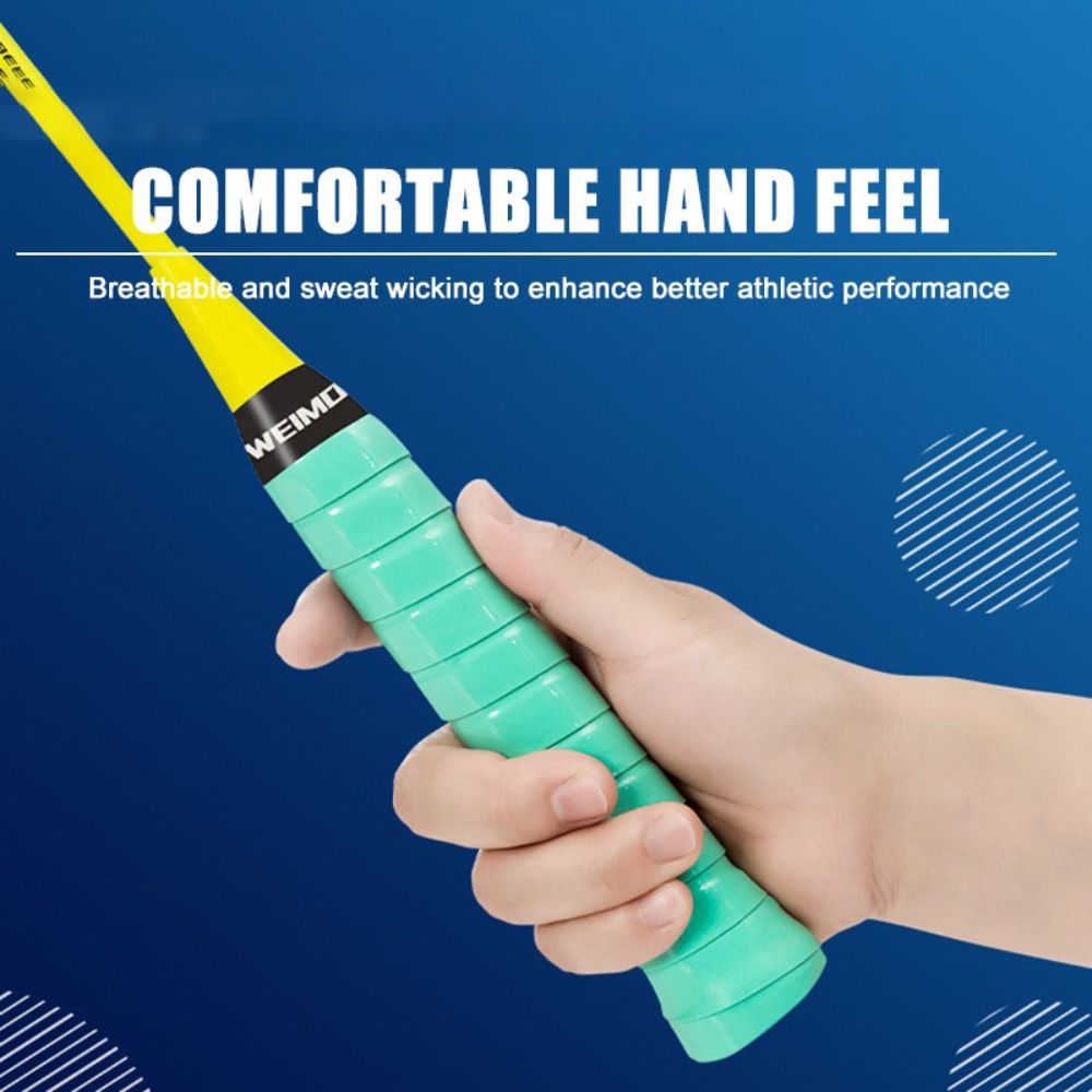 Badminton Grip Tape - أشرطة مطاطية جديدة متعددة الألوان لمضارب