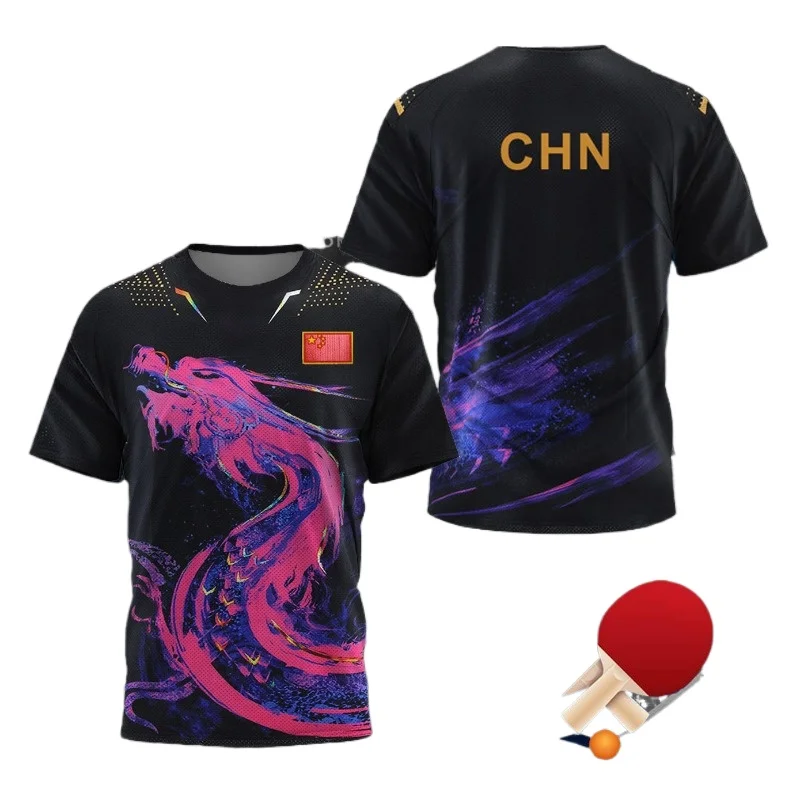 Badminton Png - قميص رياضي للرجال بتصميم تنس الطاولة