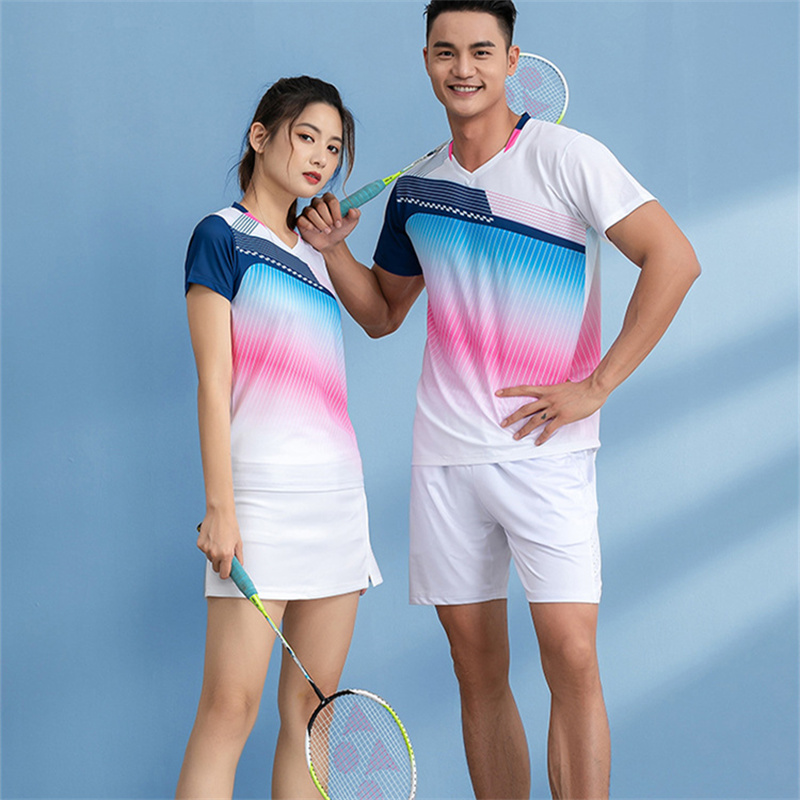Badminton Shuttlecock - الريشة الفانيلة و السراويل الرجال والنساء