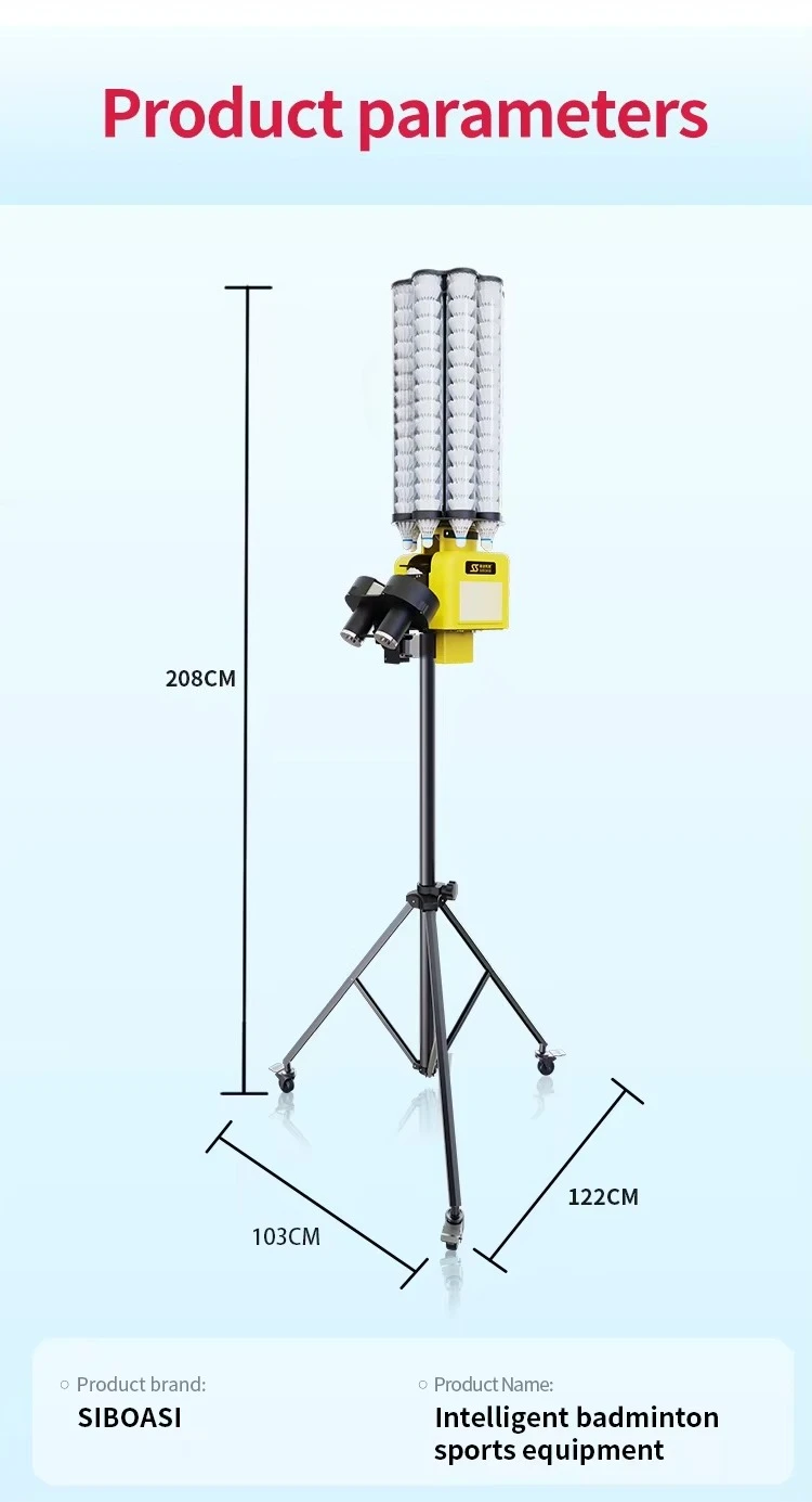 آلة رمي كرات الريشة الطائرة ال - مراجعة Badminton Shuttlecock وسعره