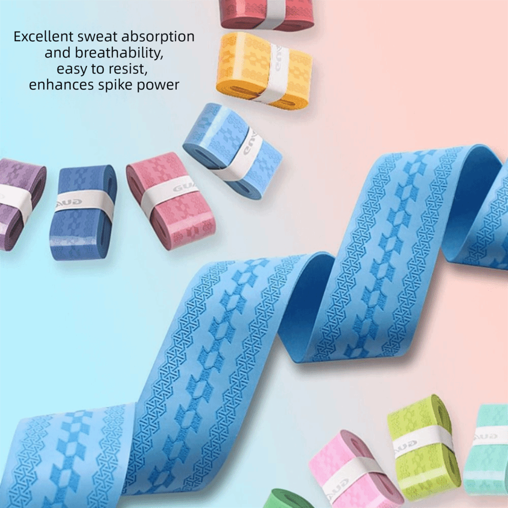 شريط لف مقبض مضرب الريشة الطائ - مراجعة Badminton Grip Tape وسعره