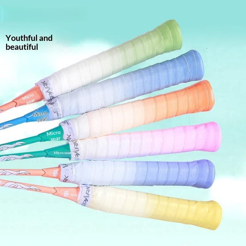 〔ODS13〕شريط لف متدرج اللون لمق - مراجعة Badminton Grip Tape وسعره