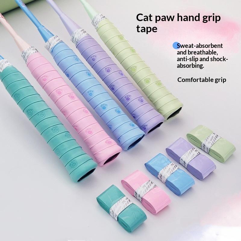 قطعتان من شريط ماص للعرق لمضار - مراجعة Badminton Grip Tape وسعره