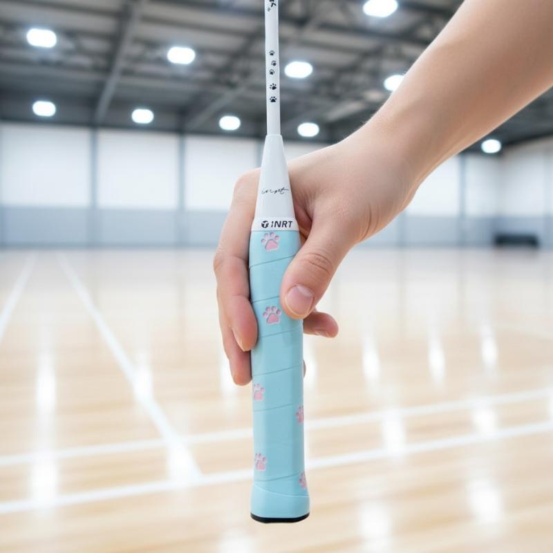 قطعتان من شريط ماص للعرق لمضار - مراجعة Badminton Grip Tape وسعره