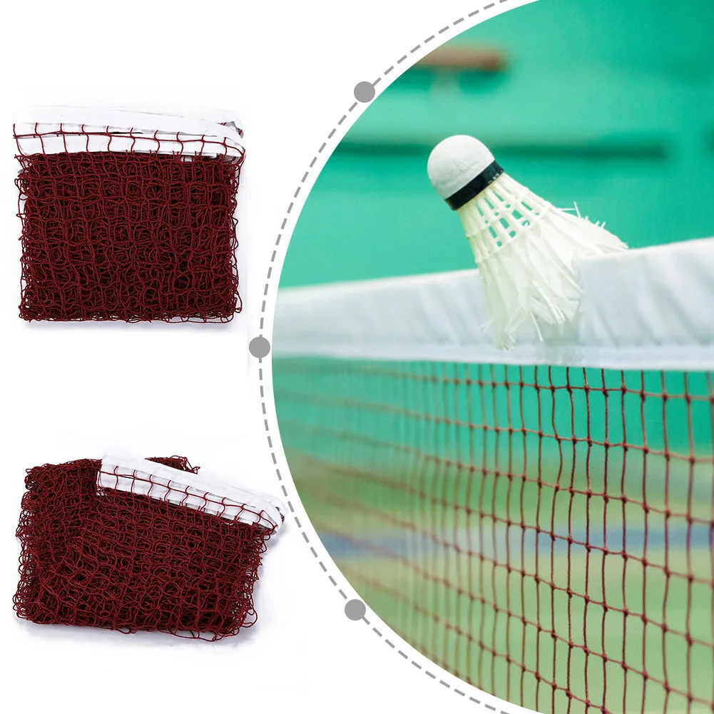 شبكة كرة الريشة من مادة البولي - مراجعة Badminton Net وسعره