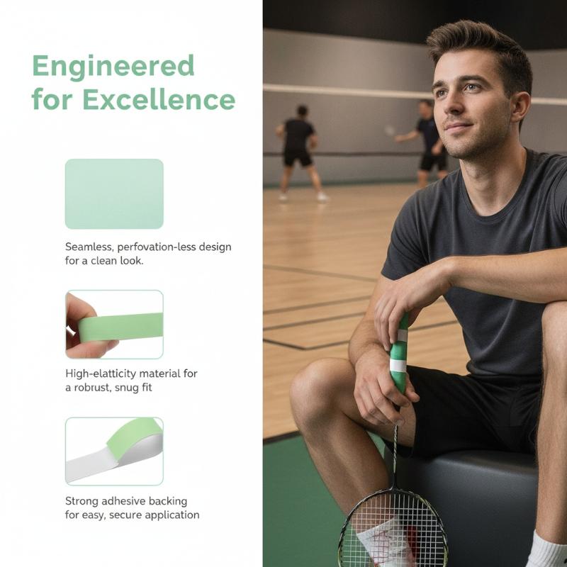 شريط لاصق رياضي متدرج الألوان  - مراجعة Badminton Tournament وسعره
