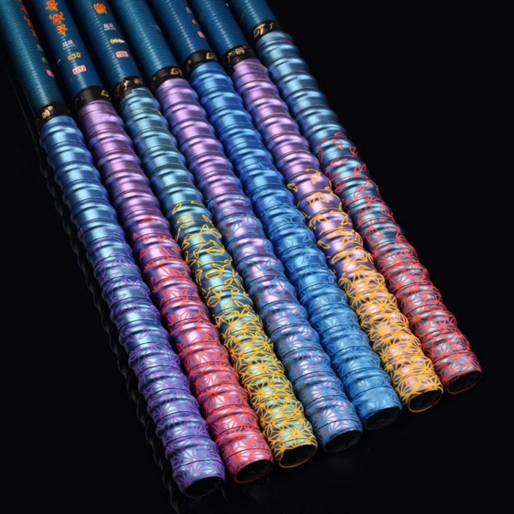 التدرج الملونة سميكة الرياضة ا - مراجعة Badminton Grip Tape وسعره