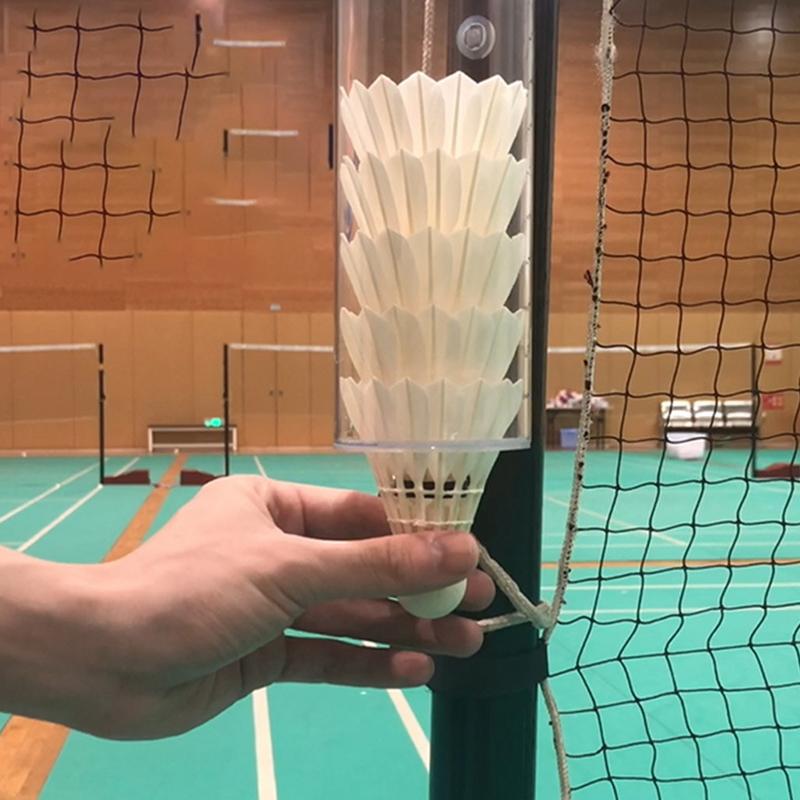 أنبوب تخزين كرات الريشة حامل ك - مراجعة Badminton Shuttlecock وسعره