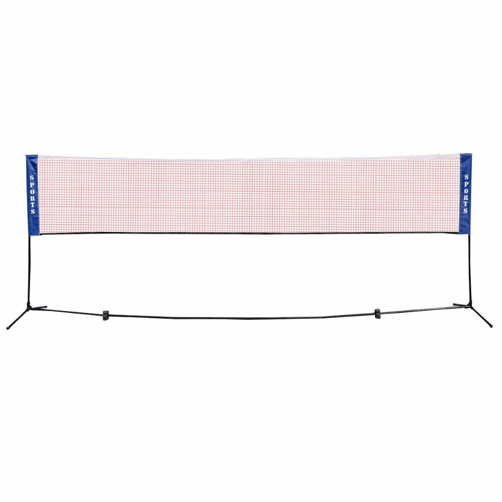 مجموعة شبكة تنس الريشة للاستخد - مراجعة Badminton Net وسعره