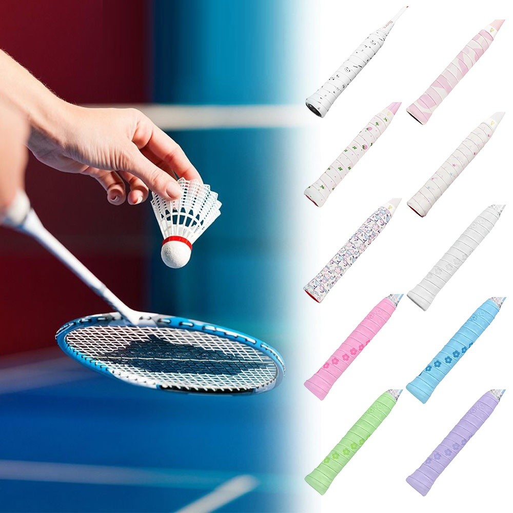 شريط لف مقبض مضرب الريشة الطائ - مراجعة Badminton Grip Tape وسعره